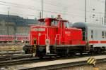 363 231-2, aufgenommen bei einer Rangierfahrt im Hbf M�nchen am 23.01.10.