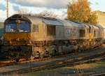 PB15 und PB12 der DLC in Br�hl-Vochem bei der HGK am 08.11.2010