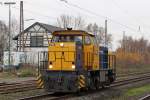 Die V 156 der TWE in Ratingen Lintorf am 17,11,10