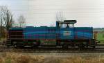 Vossloh 275 502-3, MAK G1206, aufgenommen am 02.04.12 in A�ling.