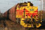 Die 541 von E&H in Ratingen Lintorf am 13.12.09 