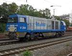 V 204 der Rurtalbahn in K�ln West, Sommer 2009