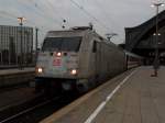 DB 101 034-7  In Form  im K�lner Hbf am 28.11.10.