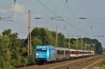101 016-4 mit dem EC 100 nach Hamburg-Altona am 03.08.2010 in D�sseldof-Eller S�d