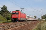 Die 101 082-6 in V�hrum am 20,08,11