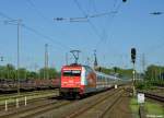 101 089-1 + 101 015-6 mit dem IC 2213 nach Stuttgart Hbf am 25.05.2012 in M�lheim(Ruhr) Styrum.