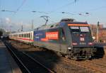 101 100-6 am IC231 in K�ln Messe/Deutz am 06.11.2012