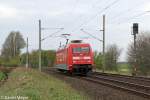 Die 101 001-6 Lz nach Neum�nster bei Quarnstedt am 07,05,13  