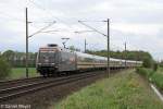 Die 101 100-6 bei Quarnstedt am 12.05.2013