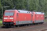Die 101 111-3 und 101 120-4 als Lz in Radbruch am 09,09,09