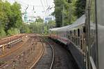 Impression aus dem IC2417 am 07.08.2011 kurz vor Hamburg Hbf., gezogen von 103 235-8