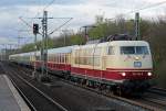 103 235-8 am versp�teten IC2417 in K�ln Stammheim am 22.04.2012