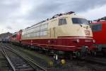 Die 103 113-7 im DB Museum Koblenz-L�tzel am 04,04,10