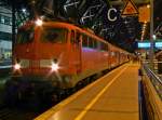 110 418-1 am RE5 nach Emmerich an Gleis 2 in K�ln Hbf.