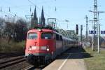 110 456-1 in K�ln Deutz am 07.03.11