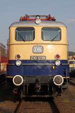 Die E10 1239 im DB Museum Koblenz L�tzel am 21,05,11