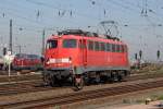 Die 110 483-5 und V170.10 in Gro�korbetha am 18,08,11