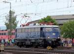 E10 048 in Koblenz L�tzel am 08.06.2013