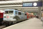DB111 031-1 am 12.04.2010 im M�ncherner Hbf