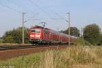 Die 111 143-4 in V�hrum am 24.08.2013