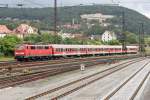 Die 111 169-9 in Gem�nden am 18,08,10