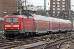 Die 112 137 in K�ln Hbf am 28,02,10