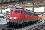 Die 115 350-1 in M�nchen Hbf am 01,08,11