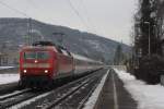 120 104 f�hrt durch Bad Breisig am 30.12.2010