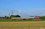 120 157-3 mit dem IC 1919 nach K�ln am 01.07.2012 in Wickrath.