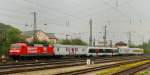 Der Alstom Me�zug, der am 30.04.13 + 01.05.13 immer wieder durch Treuchtlingen fuhr, in ganzer L�nge.
