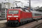 Die 120 132-6 in K�ln Hbf am 28,02,10