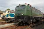 E40 128 im DB Museum Koblenz L�tzel am 11.08.2011