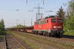 Die 140 838-4 in Ratingen Lintorf am 19,04,11