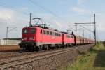 140 789-9 (RBH162) + 140 815-2 (RBH163) bei Porz(Rhein) am 27.08.2013