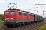 Die 140 833-5 und 140 xxx-x in K�ln Wahn am 27,07,09