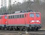 140 792-3 & 140 843-4 in Gremberg am 16.3.2010