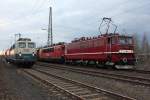 Die 140 423-5 und 211 001-3 im DB Museum Koblenz-L�tzel am 05,04,10   ++