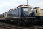 Die E41 001 im DB Msueum Koblenz L�tzel am 5.4.2010