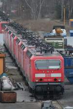 Die Schrottreihe beim Bender! Als n�chstes ist 110 417 oder 143 961 dran