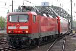 Die 143 910-8 in K�ln Hbf am 07,05,10