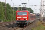 Die 143 614-6 in D�sseldorf Eller S�d am 17,06,10