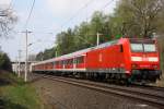 146 126 schiebt einen Sonderzug durch Gifhorn am 01.05.2010