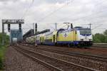 Die 146 538-4 auf der S�derelbbr�cke in Hamburg am 11,05,12