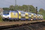 Die ME 146-03 unterwegs nach Bremen in Spr�tze , am 06,09,09