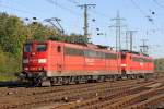 Die 151 088-2 und 151 xxx-x in Gremberg am 04,10,10