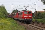 Die 151 042-9 und 151 136-9 in Hannover Limmer am 16,08,11