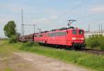 151 023-3 & 151 168-1 in Porz Wahn am 27.05.2013