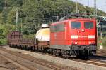 Die 151 160-9 in K�ln West am 04,08,09