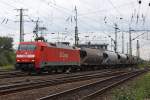 Die 185 033-7 in Gremberg am 05,10,10