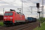 152 084-2 in Porz Wahn am 08.05.2012, Gru� an Tf !